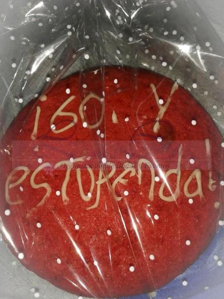 Fiesta de Cumpleaños. Cookie red velvet