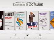 ¡Novedades Ediciones para Octubre!