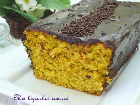 Bizcocho de naranja y jengibre