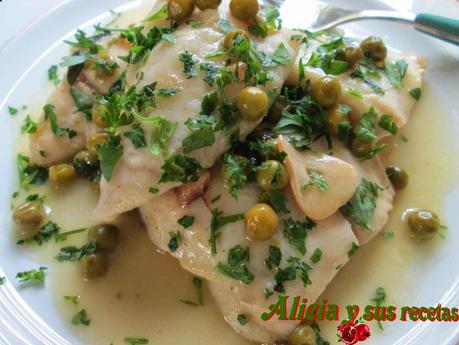 FILETES DE MERLUZA EN SALSA VERDE