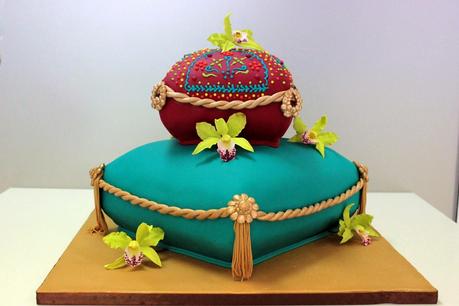 Las tartas de la boda hindú de S&V