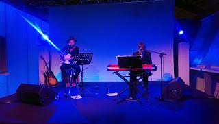 Leiva e Iván Ferreiro (2014) Truss del BarclayCard Center. Madrid