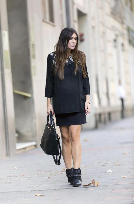 street style barbara crespo mariamare boots bag fashion blogger outfit blog de moda