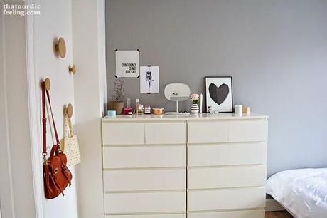 Decorar un dormitorio práctico, funcional y de estilo nórdico