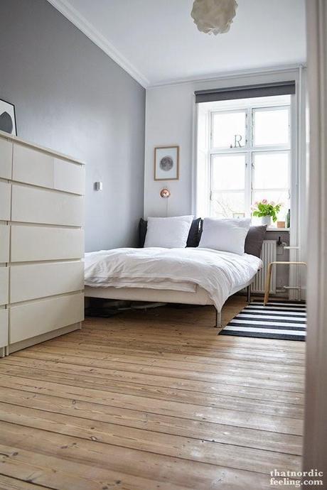 Decorar un dormitorio práctico, funcional y de estilo nórdico