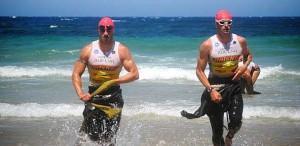 ¿Por qué no un triatlón? A nadar....