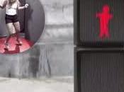 Dancing traffic lights. Semáforos hacen bailar