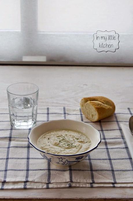 Crema de champiñones