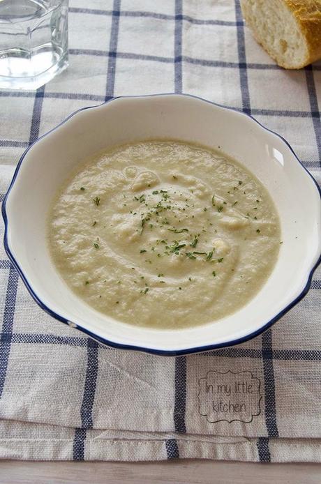 Crema de champiñones