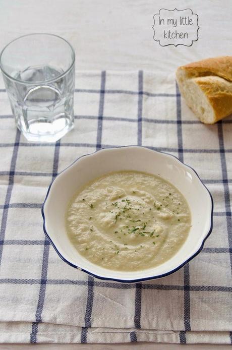 Crema de champiñones