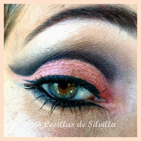 Maquillaje marcado con pigmento Pink Melon de Gosh
