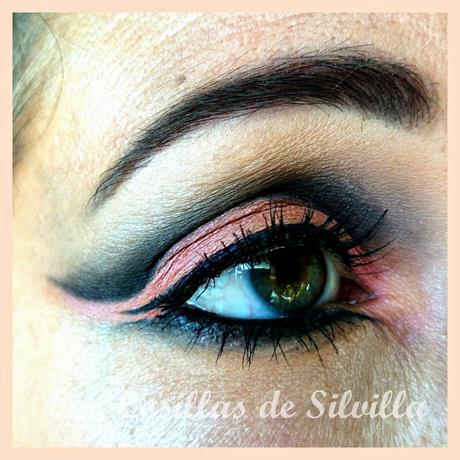 Maquillaje marcado con pigmento Pink Melon de Gosh