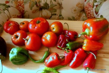Salsa de Tomate Frito y Pimientos Asados de la Huerta de Luis