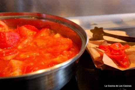 Salsa de Tomate Frito y Pimientos Asados de la Huerta de Luis
