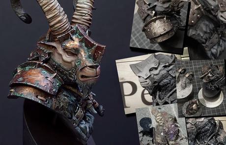 Massive Voodoo: Step by Step: Sha'un, Ram-Tribe Warrior