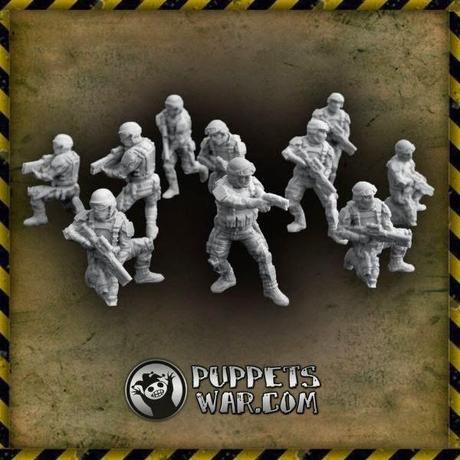 Novedades desde diferentes marcas:Puppets War,Kromlech y Prodos Games