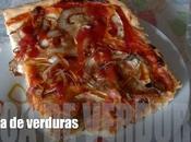 #Receta Thermomix Coca Verduras