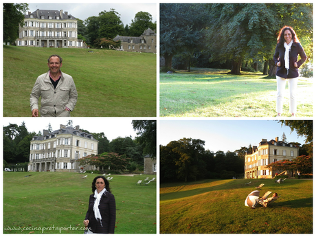 Chateau de Locguenole- collage