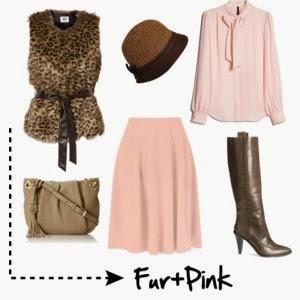 Three ways to wear a pink skirt