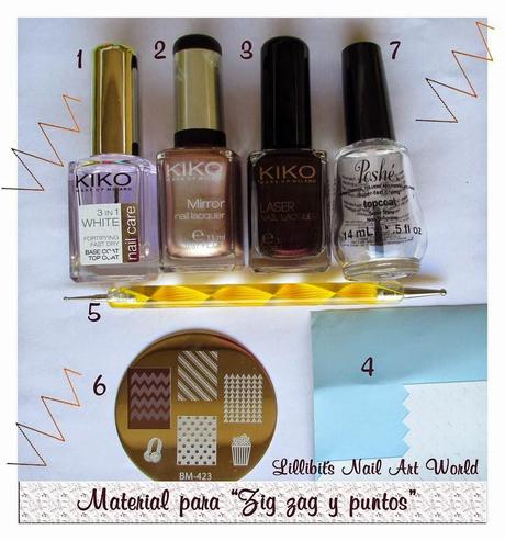 RETO PUNTOS MNA (Zig zag): Zig zag y puntos