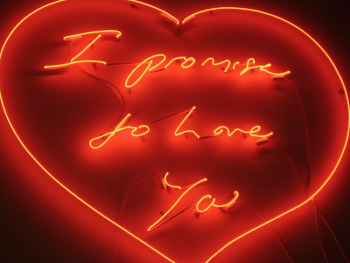 I promise to love you de Tracey Emin