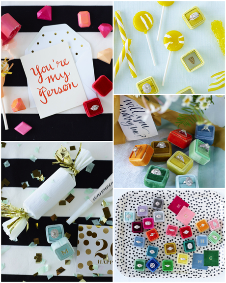 The Mrs Box The Mrs Box #jewelry #joyería #wrapping #ring