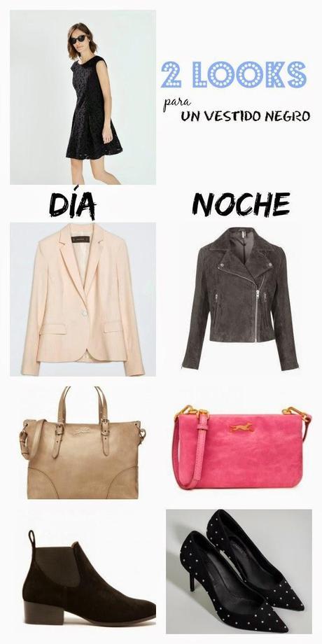 ¿CÓMO COMBINAR UN VESTIDO NEGRO?