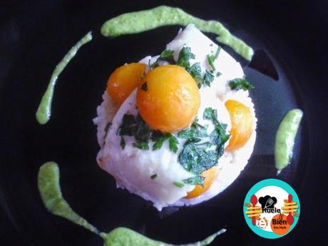 Tibal de arroz con  merluza