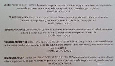 Birchbox de septiembre