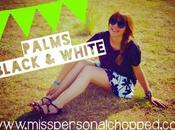 LOOK: Palms Black White!