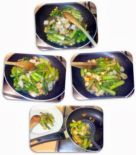 Empanada de boletus, lacón y trigueros