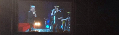 [NOTA] Nek, Pablo Alborán y Vanesa Martín, en el directo de Dalma