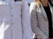 Dña. Letizia, negro gris, decepción Escuela Naval Marín