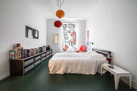 Pinceladas y detalles en el diseño interior de este apartamento en Berlín