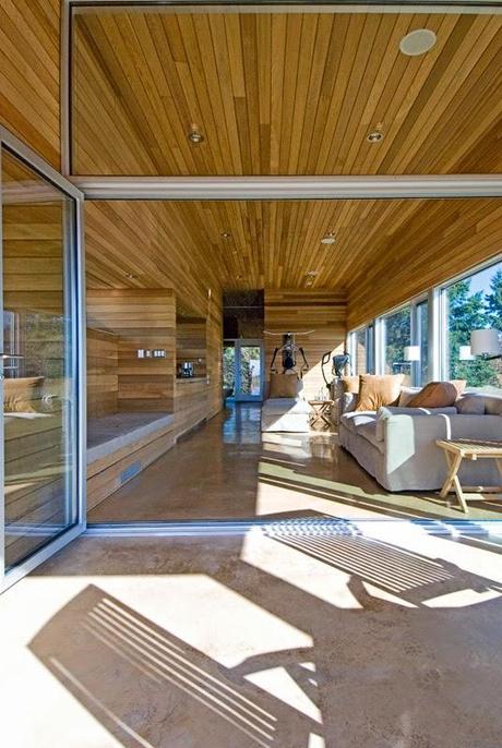 Un lujo de Spa en medio de la montaña, minimalismo relajante