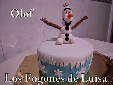 TARTA Y GALLETAS DE FROZEN Y CUMPLE SARA