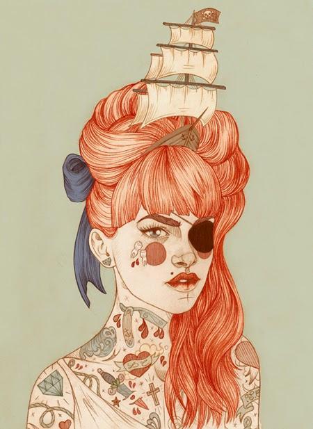 Las ilustraciones de Liz Clements