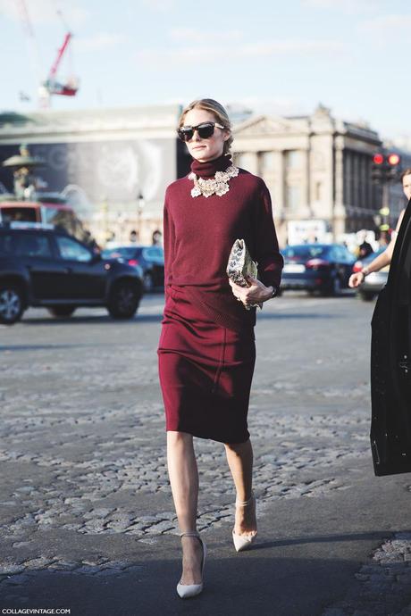 Paris_Fashion_Week_Spring_Summer_15-PFW-Street_Style-Olivia_Palermo-Nina_ricci-Burgundy-Pencil_Skirt-9