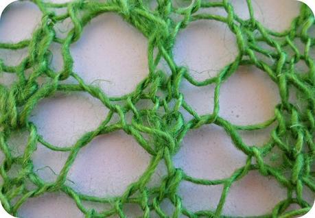 Top lace:césped con flores Top lace:césped con flores