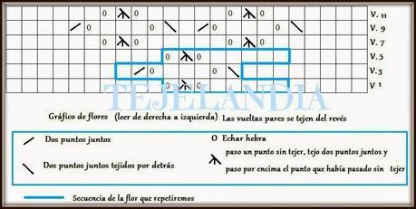 Top lace:césped con flores Top lace:césped con flores