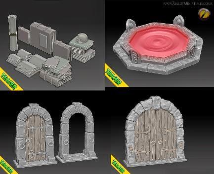 Zealot Minitures busca decorar tu dungeon