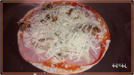 RECETA: Pizza facil y mega sanota RECETA: Pizza facil y mega sanota