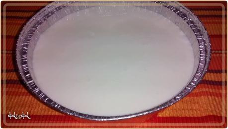 RECETA: Tarta de queso fitness/healthy fría