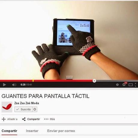 GUANTES PARA PANTALLA TÁCTIL