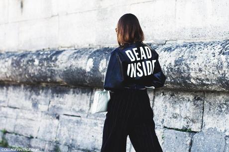 Paris_Fashion_Week_Spring_Summer_15-PFW-Street_Style-Leather_Bomber-Pinstripe_Trousers-