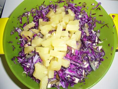 Ensalada de col lombarda