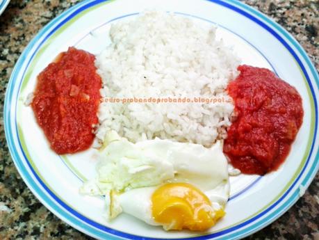 Arroz a la cubana: ¡Que bueno!