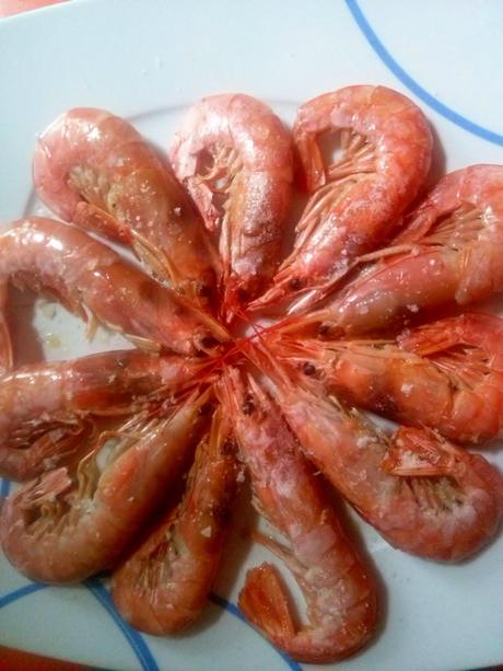 Gambones  en Microondas