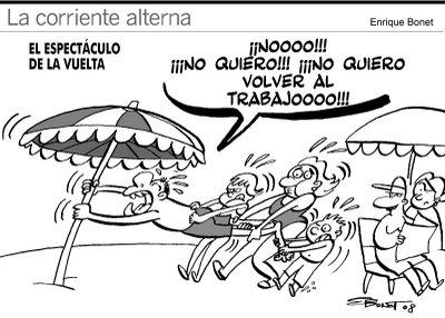 depresión postvacacional