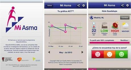 aplicación Mi asma